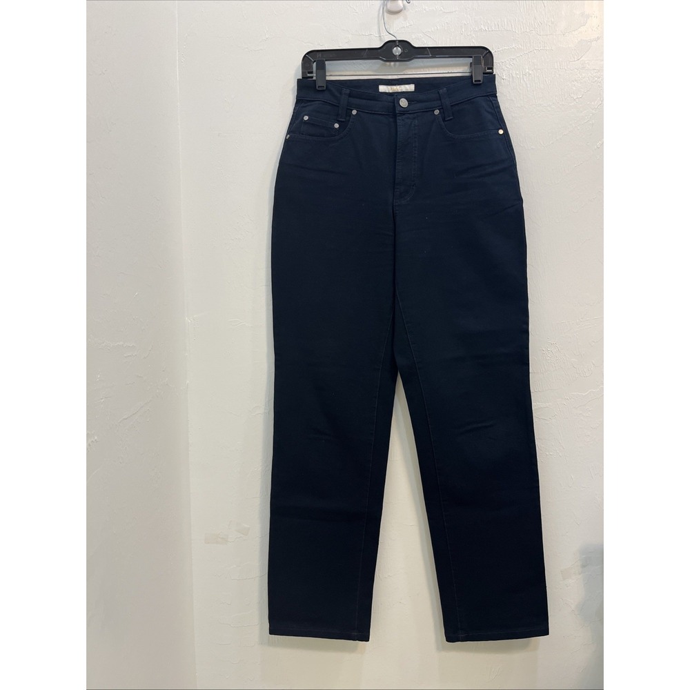 MAC Stella Jeans Womens 38/32 Navy Blue Excellent High Rise‎ Straight Leg Denim